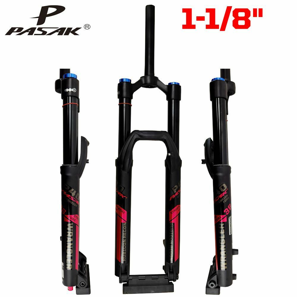 160mm Travel Mountain Bike Front Suspension Fork Thru Axle 15*110mm MTB Air Fork