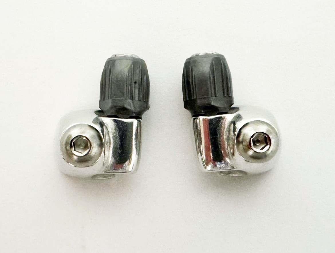 Shimano Down-Tube Adjustable Cable Housing Stops, Curved – nos