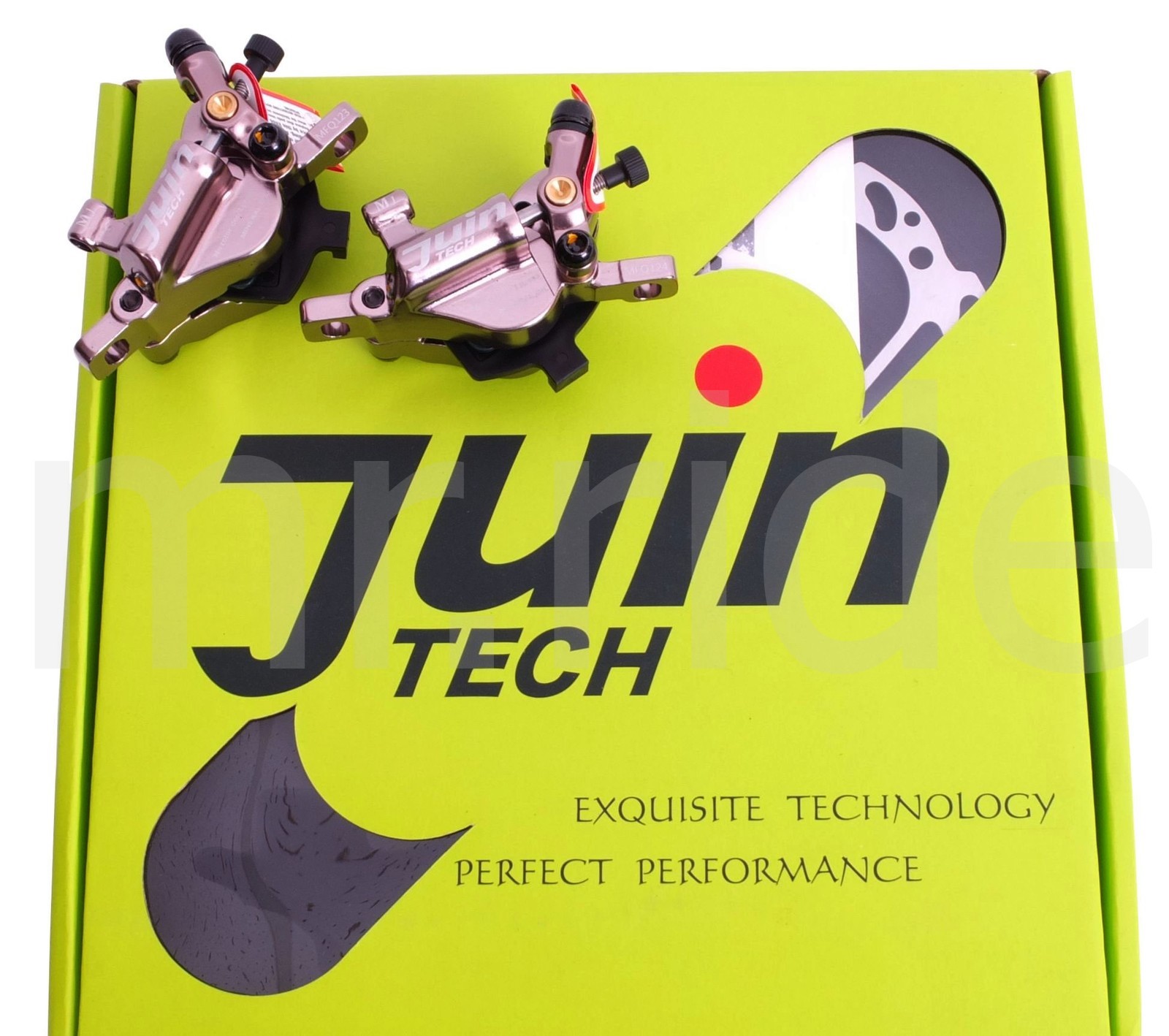 JUIN Tech M1 Cable actuated Hydraulic Mountain MTB E-bike Disc Brake set+Rotor
