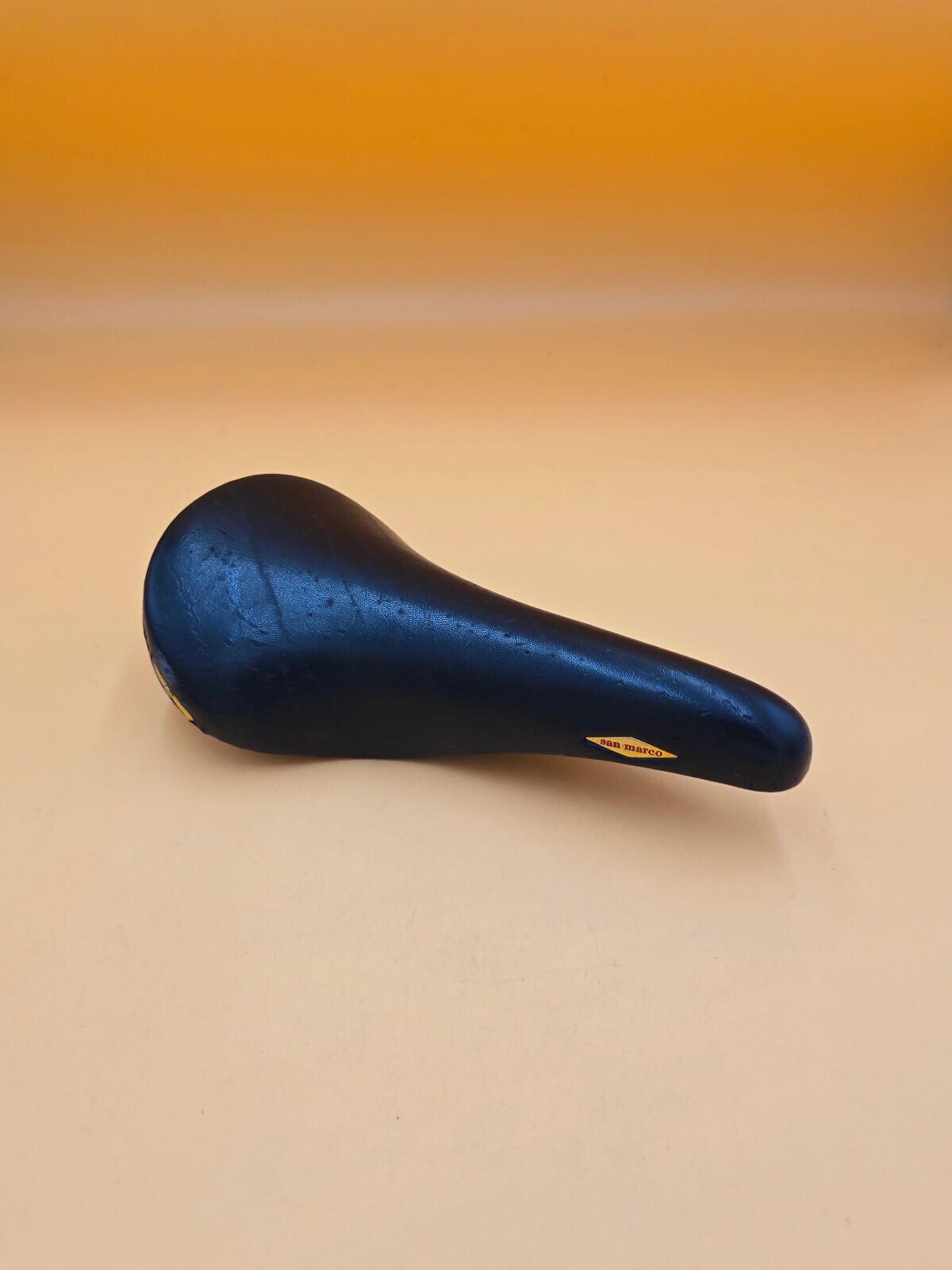 Saddle Selle San Marco Rolls black black gold vintage retro saddle black