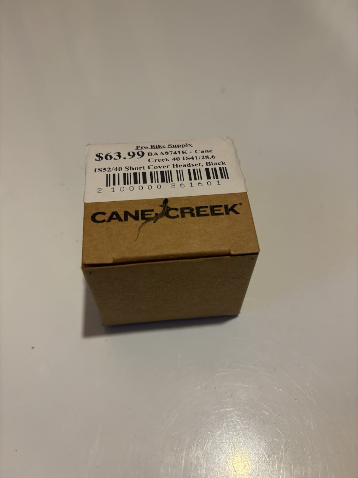 Cane Creek 40 Headset IS41/28.6/H9 IS52/40 Black
