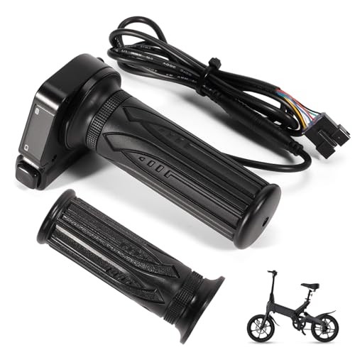 48V Throttle Display Accelerator Grip with Cruise Control Button Compatible