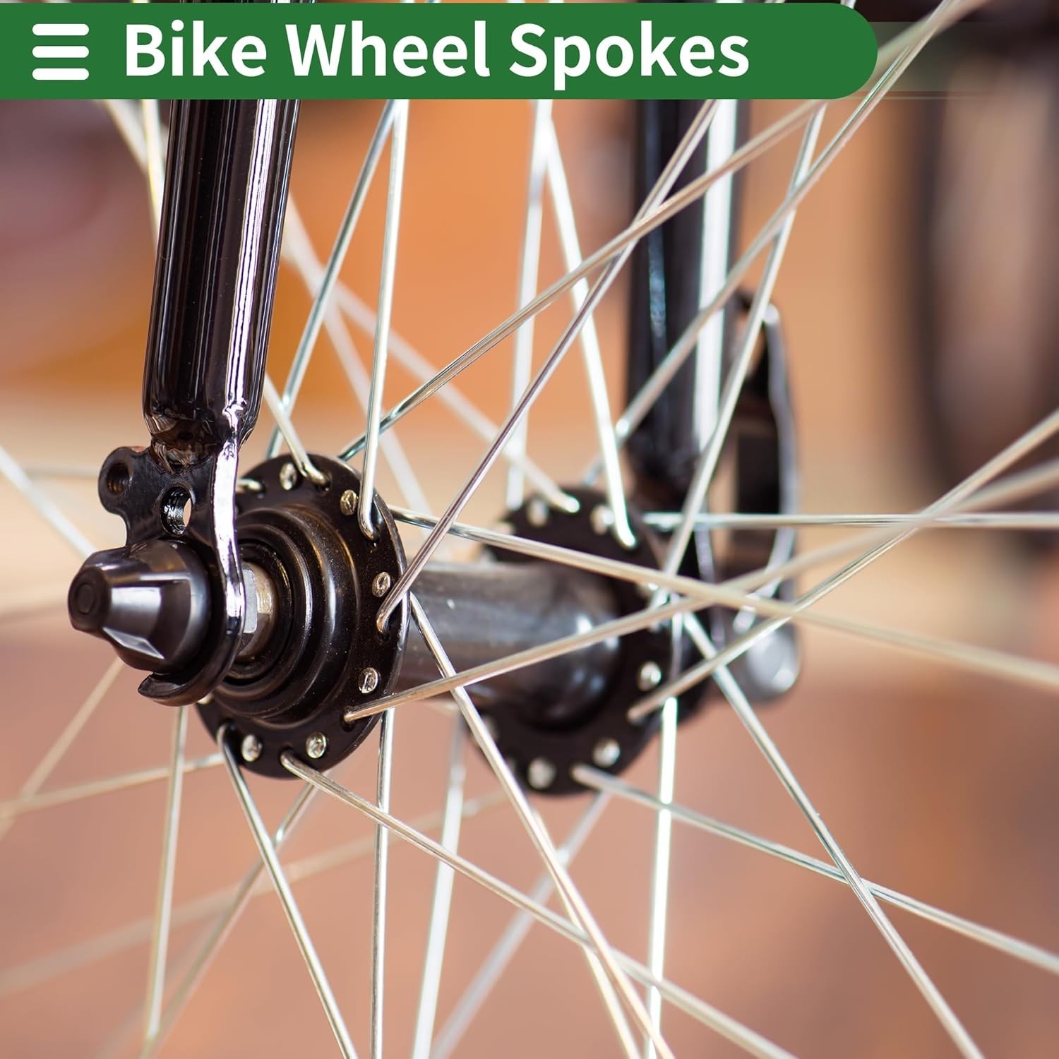 36 Pcs Nipples & Spokes Set for Wheels