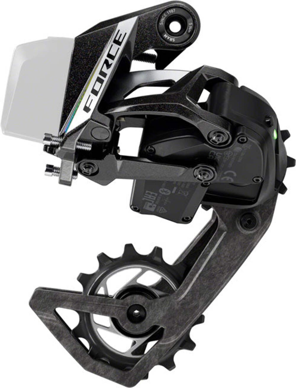 SRAM Force AXS Rear Derailleur – 12-Speed, 36t Max, (Battery Not Included), Carb