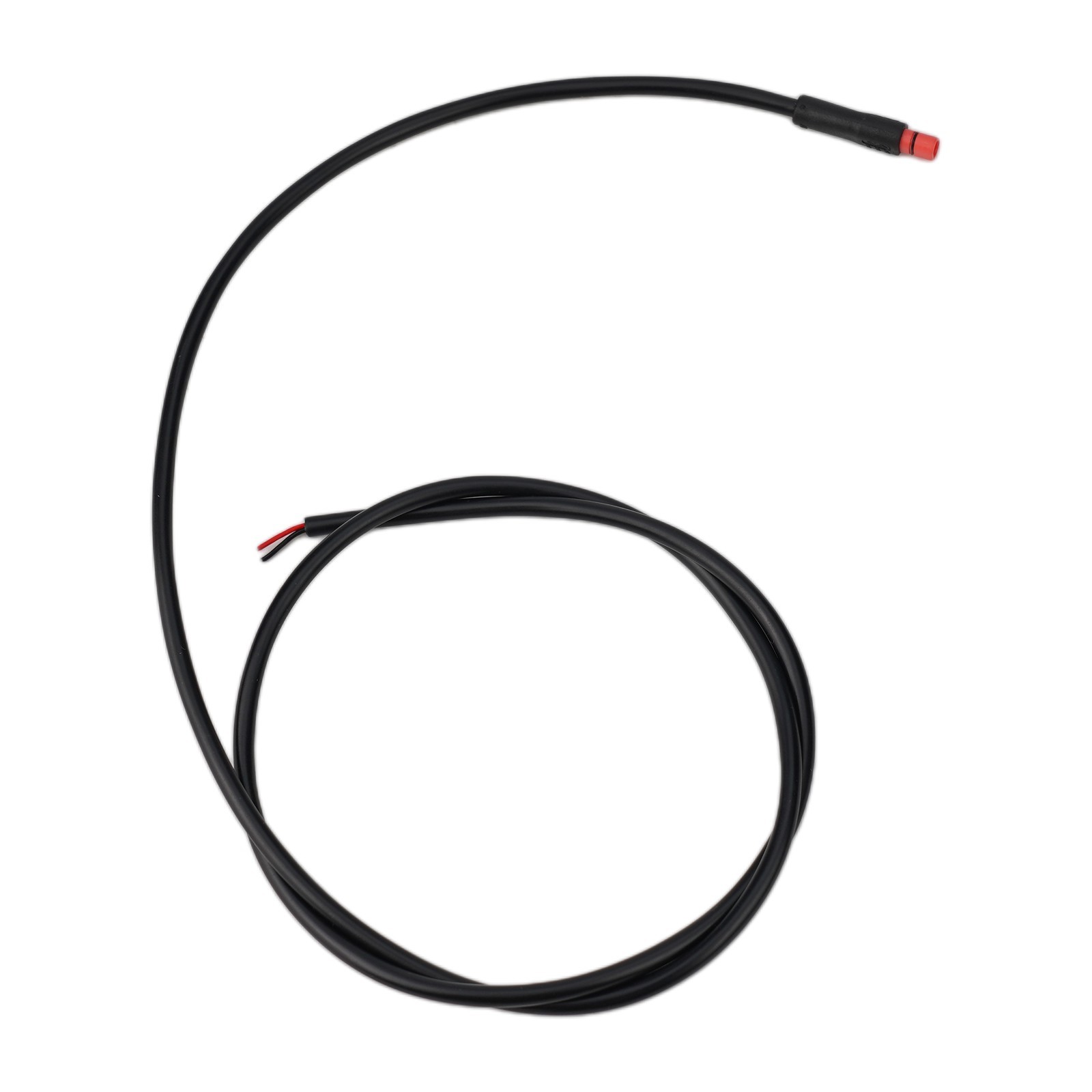 Plastic Steel Ebike Shaped Connector 80cm Length 2/3/4/5/6 Pin Signal Cable