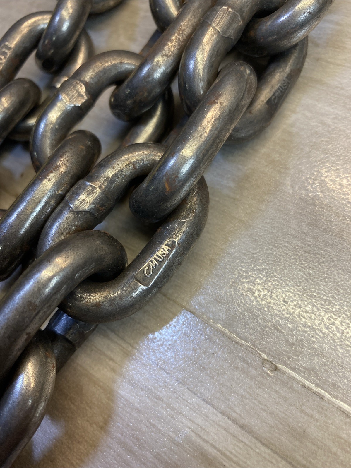 3 CM @ 5 ft Aircraft Chain Binder Links Used Magnetic 301 Stainless 226 BBQ