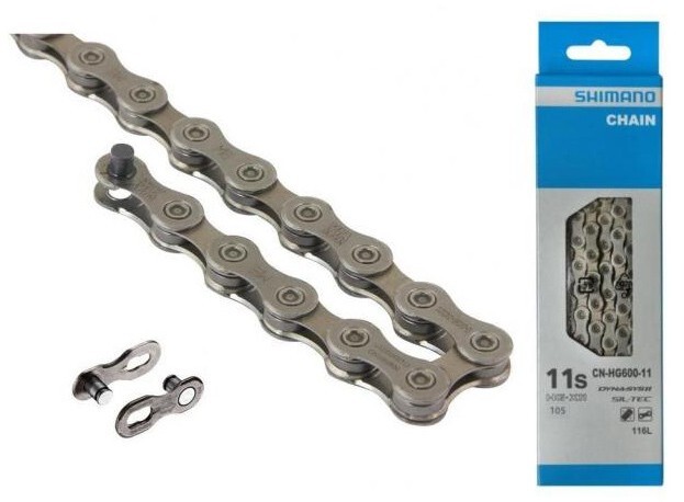 SHIMANO 105 11-Speed Super Narrow Road Chain – CN-HG601-11