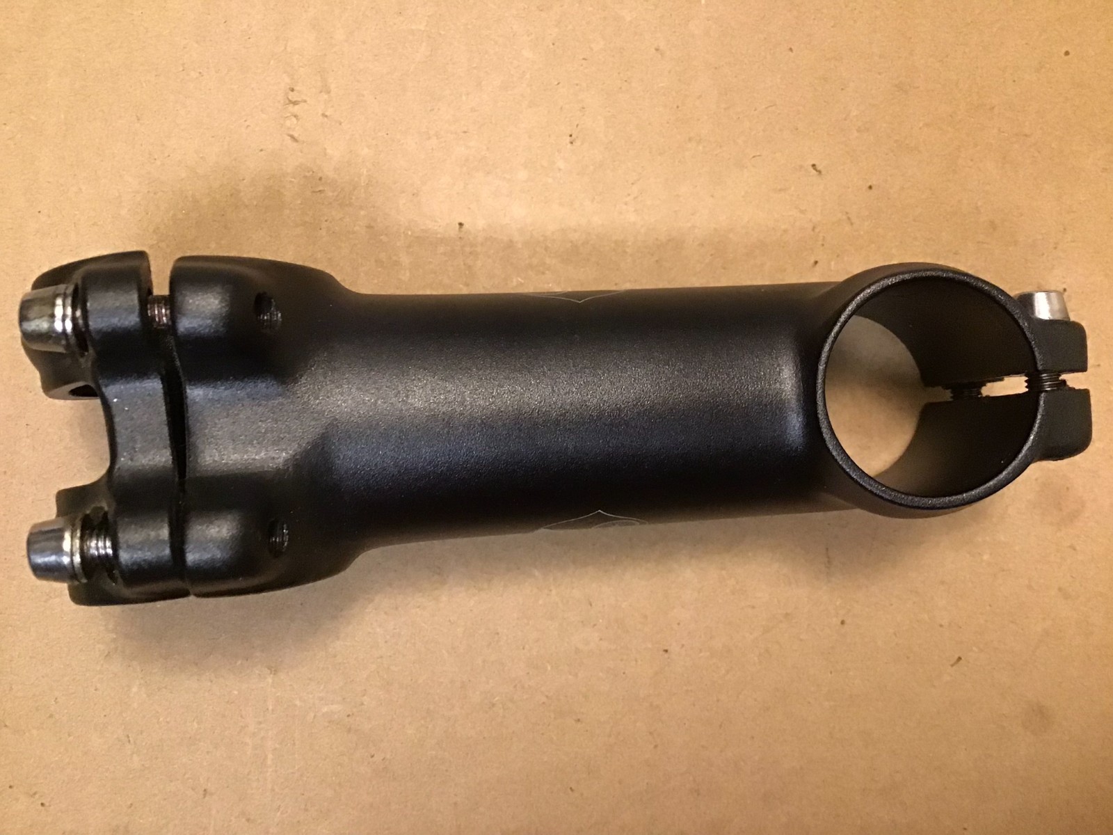 Charge Road Bike Stem Black 100mm 31.8 Clamp Threadless