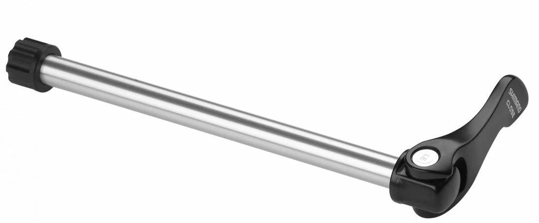 Shimano SM‑AX56A E‑Thru Axle 12×142mm 171mm Alloy Rear QR Silver