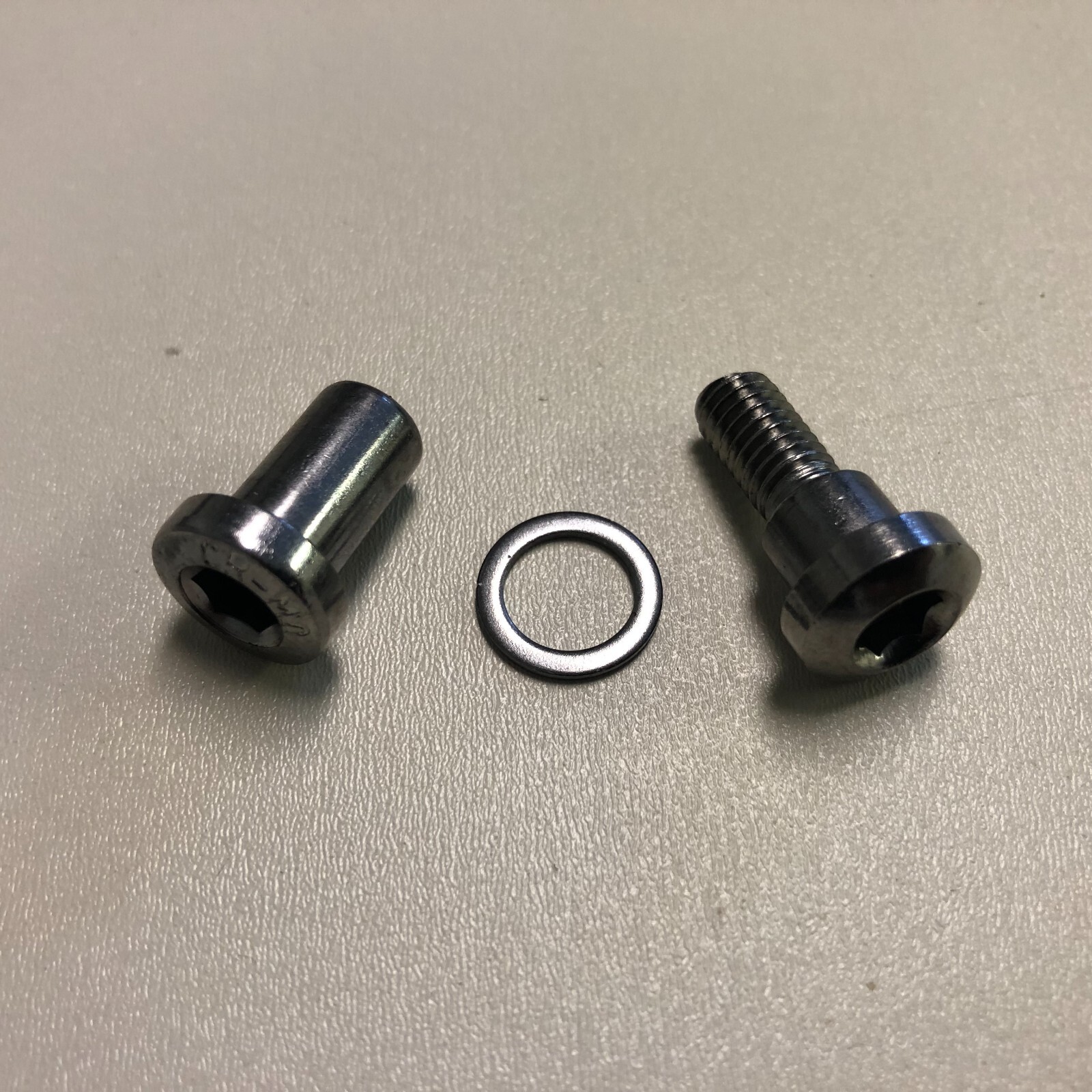 New Kalloy Steel Seat Post Clamp Binder Bolt Pillar Pin M8 5pcs/Bag Silver