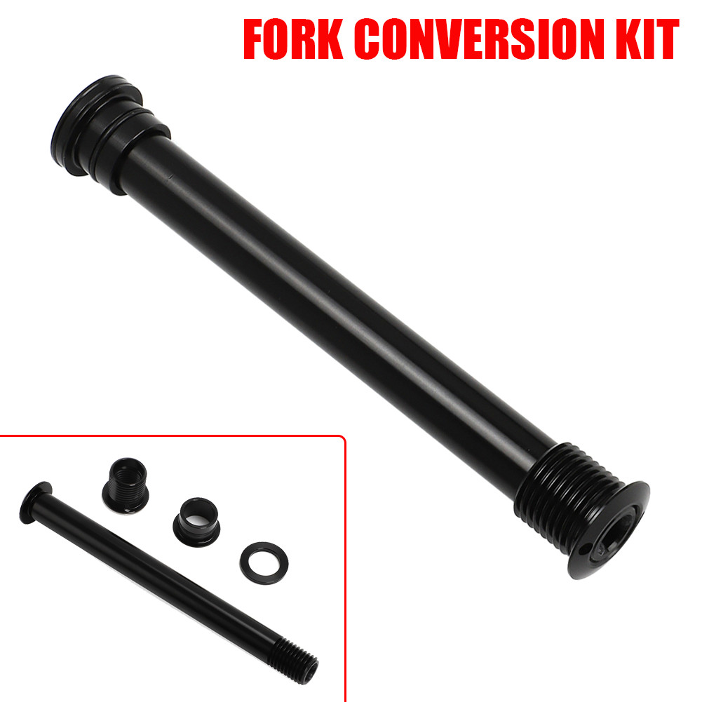 15 to 12mm Fork Thru Axle Conversion Kit For Most Road & Gravel Cyclocross Forks