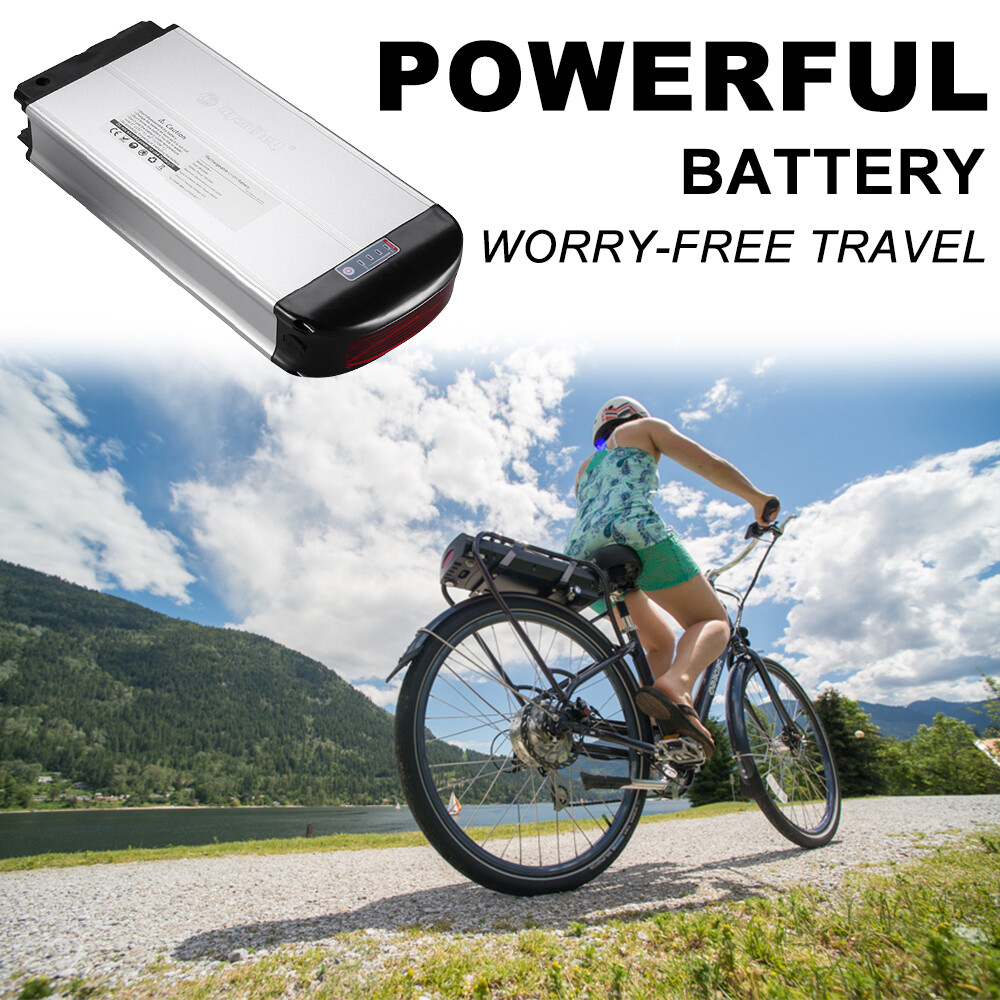E Bike Battery 36V 20Ah Rear Rack Battery Kit Electric Bike Battery Replacement