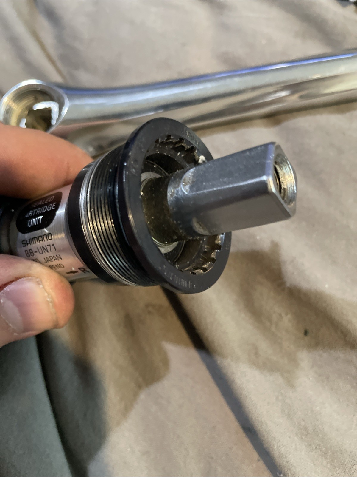 Grafton Mountain Bike Crankset 170mm longNew Old Stock