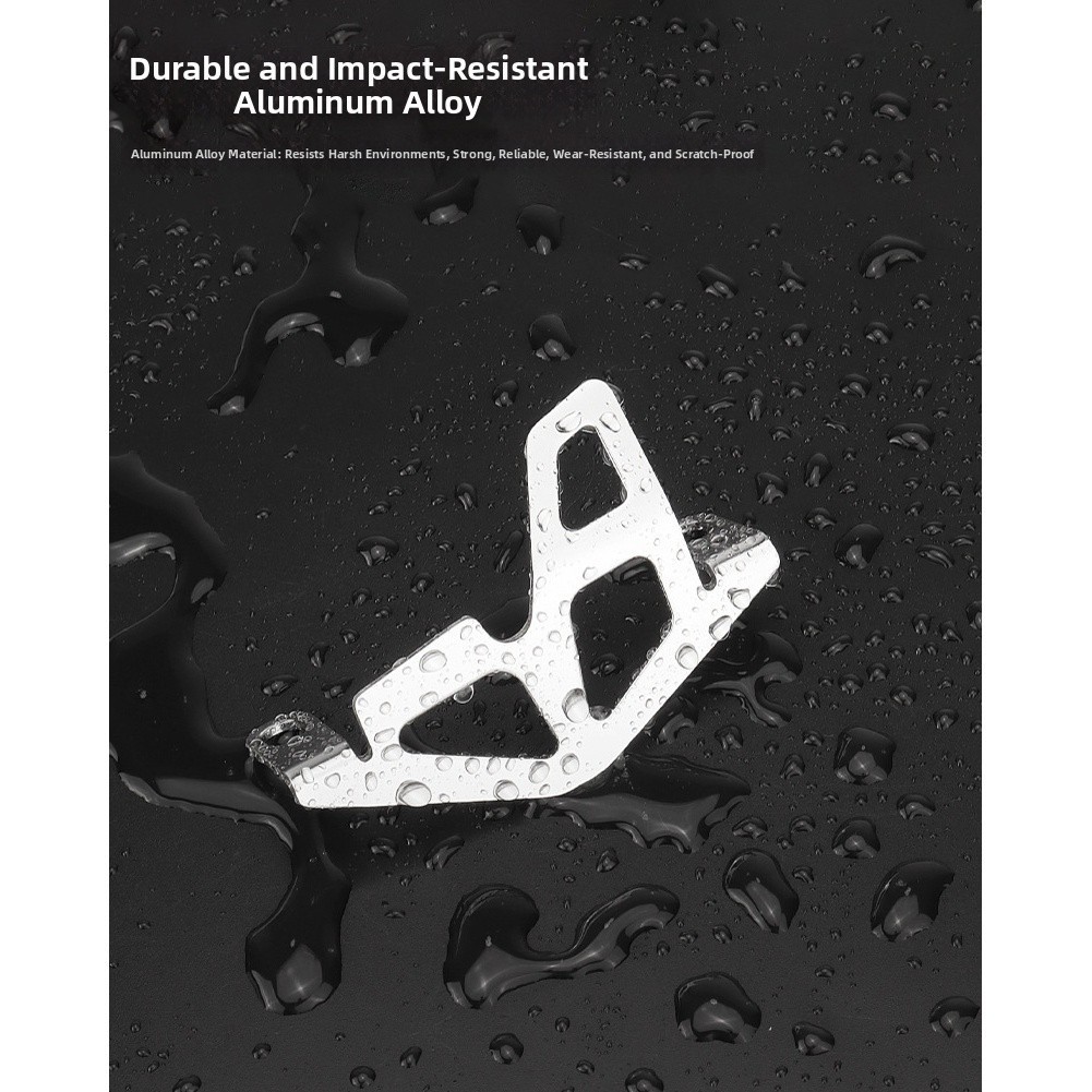CNC Machined Aluminum Alloy Protector Shield for Mountain Bike Disc Brakes