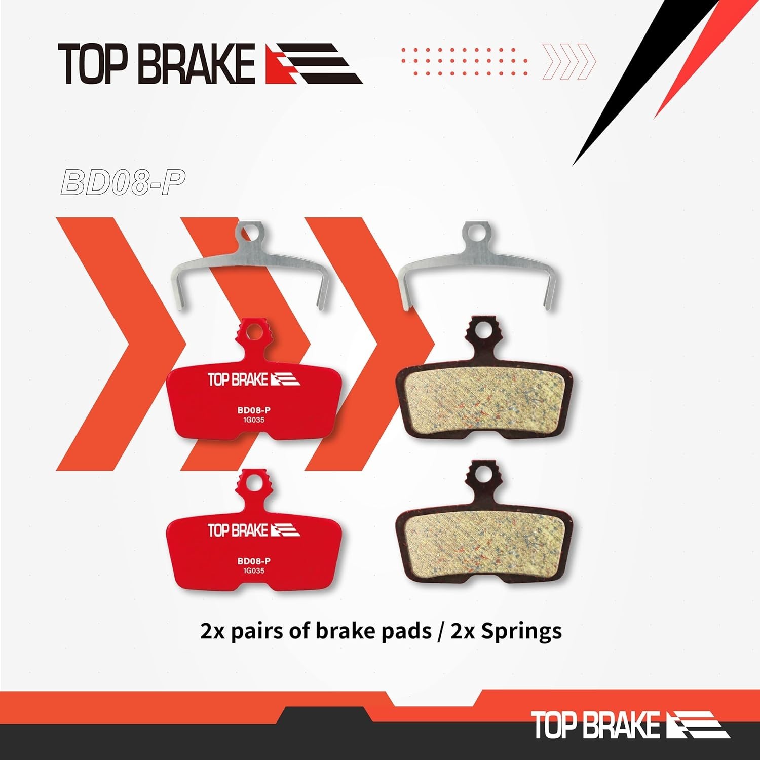 Disc Bike Brake Pads Compatible with SRAM Code R RE RSC, Guide RE, G2 RE, DB8…