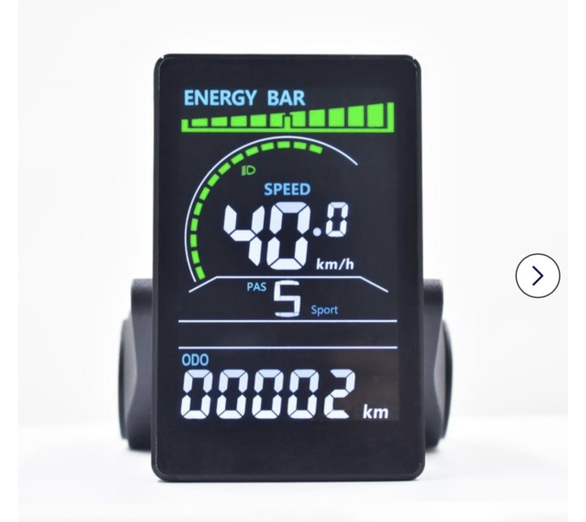 Mcezdy Ebike Display, UART No. 2 Protocol, 24V-60V ABS Colorful Cycling Compu…