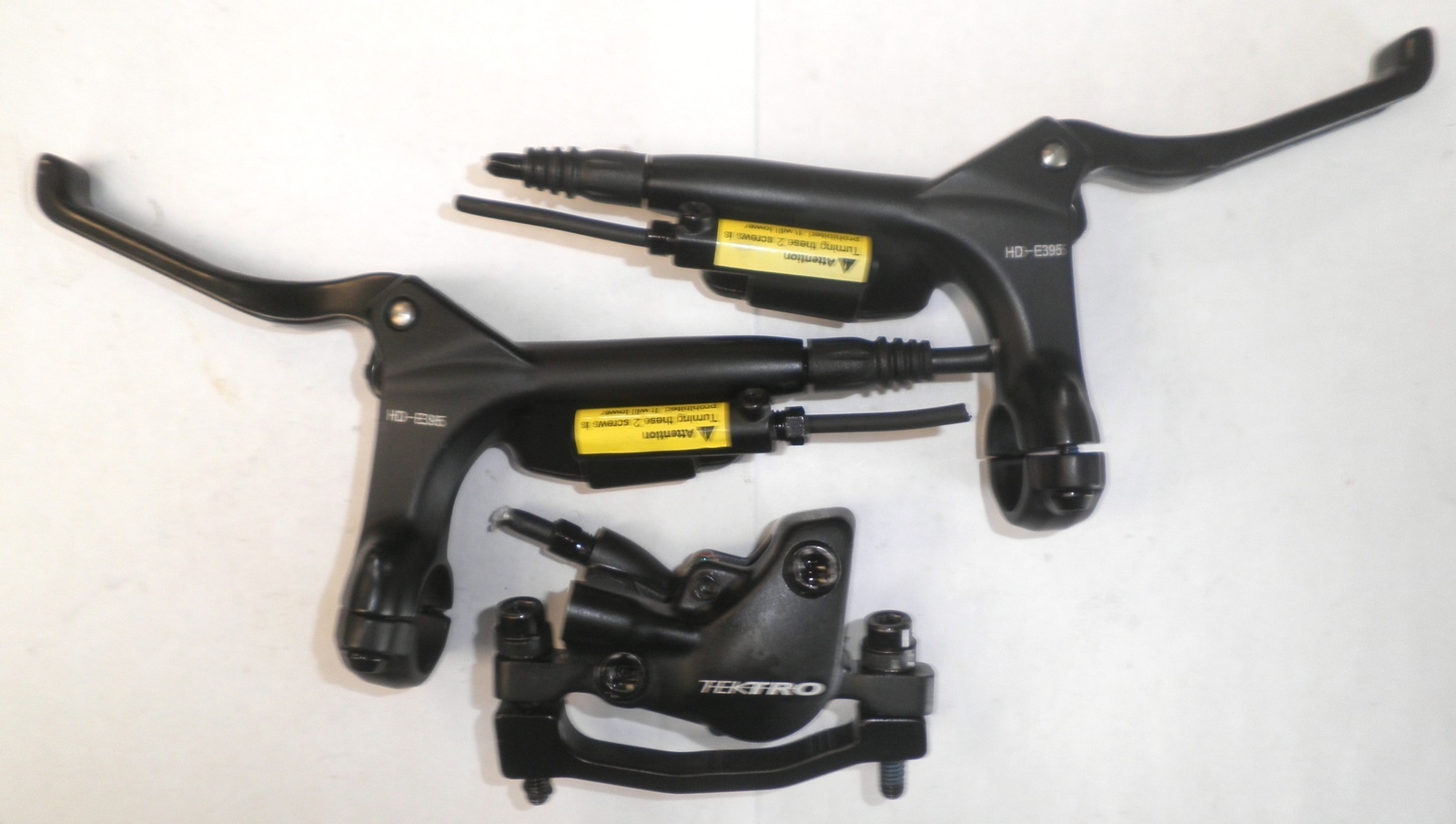 TEKTRO HYRAULIC DISC BRAKE LEVERS HD-E395 CALIPER E-BIKE PARTS 754-14