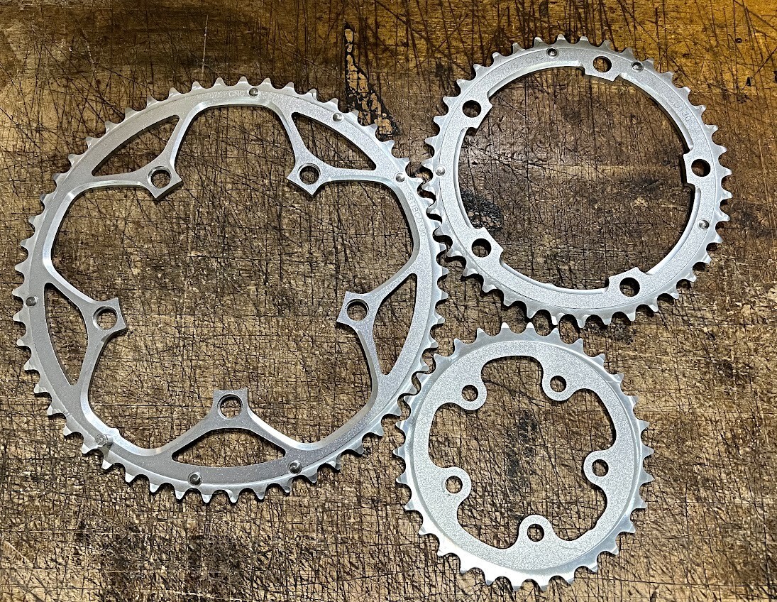 TRIPLE Chainring SET Road Bike Set 53T 39T 30T – 130/74BCD Shimano FSA Sram NEW