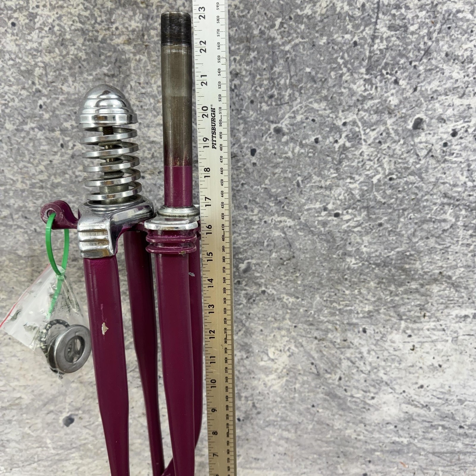 Vintage Rollfast Springer Fork 26in Balloon Tire Cruiser PARTS Bent Dent