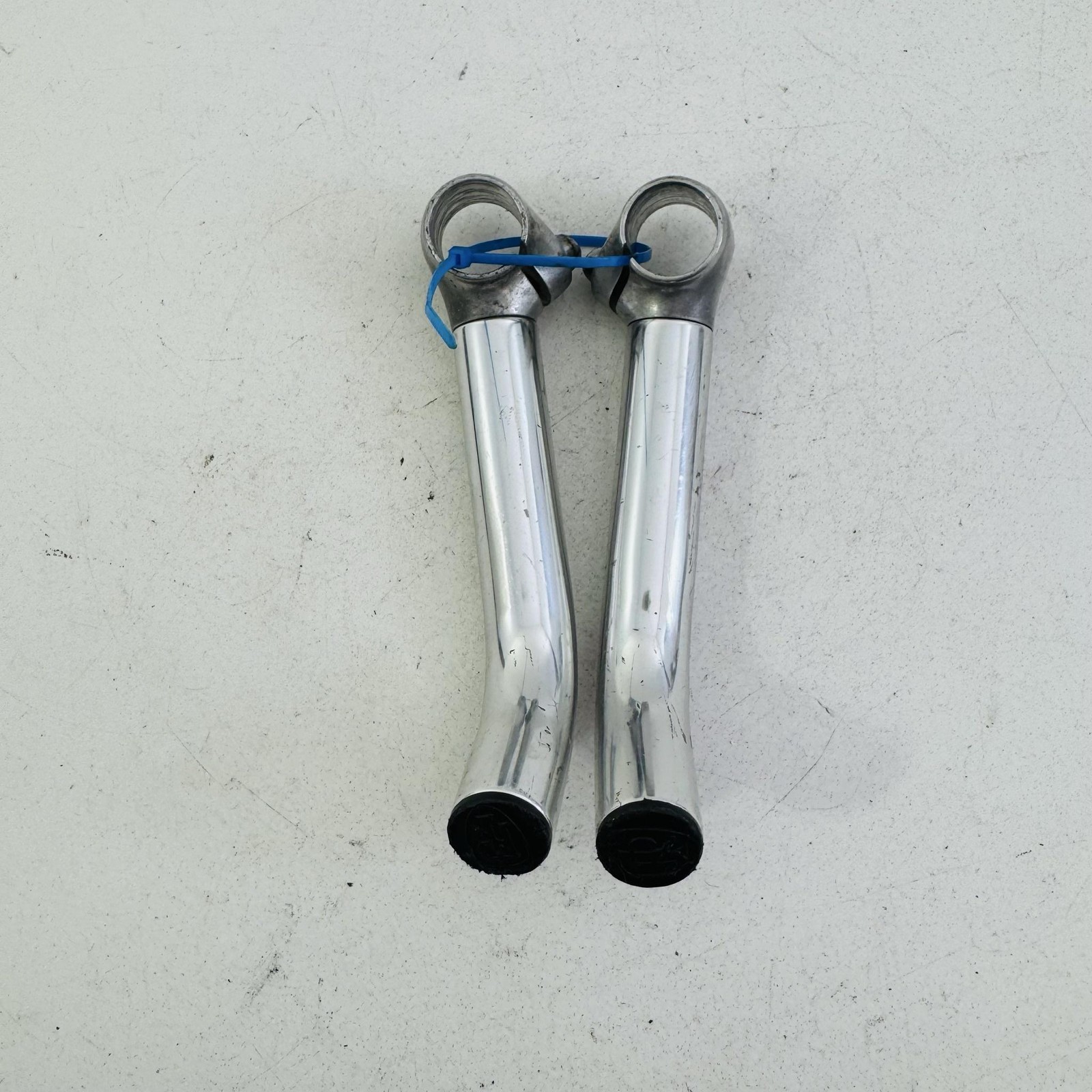 Ritchey Logic Bar Ends 22.2mm Clamp Silver Alloy MTB Hybrid Flat Bar Bike C3