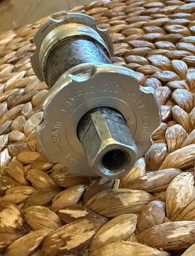 Campagnolo BSA English bottom bracket 68 mm 113 mm square taper triple SMOOTH