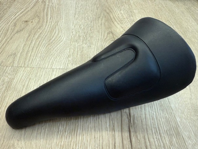 NOS Old School BMX Padded Saddle Taiwan Made Black Color without seat gut