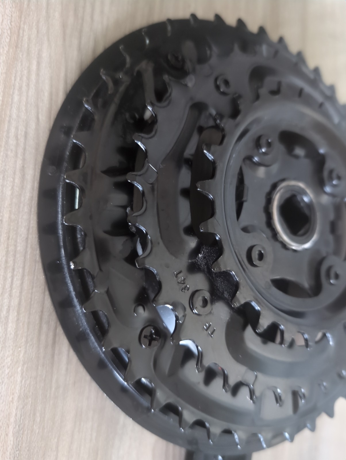 THALOUS Bicycle Crankset 6 7 8 Speed 42/34/24T Universal Square Crank Set 170MM