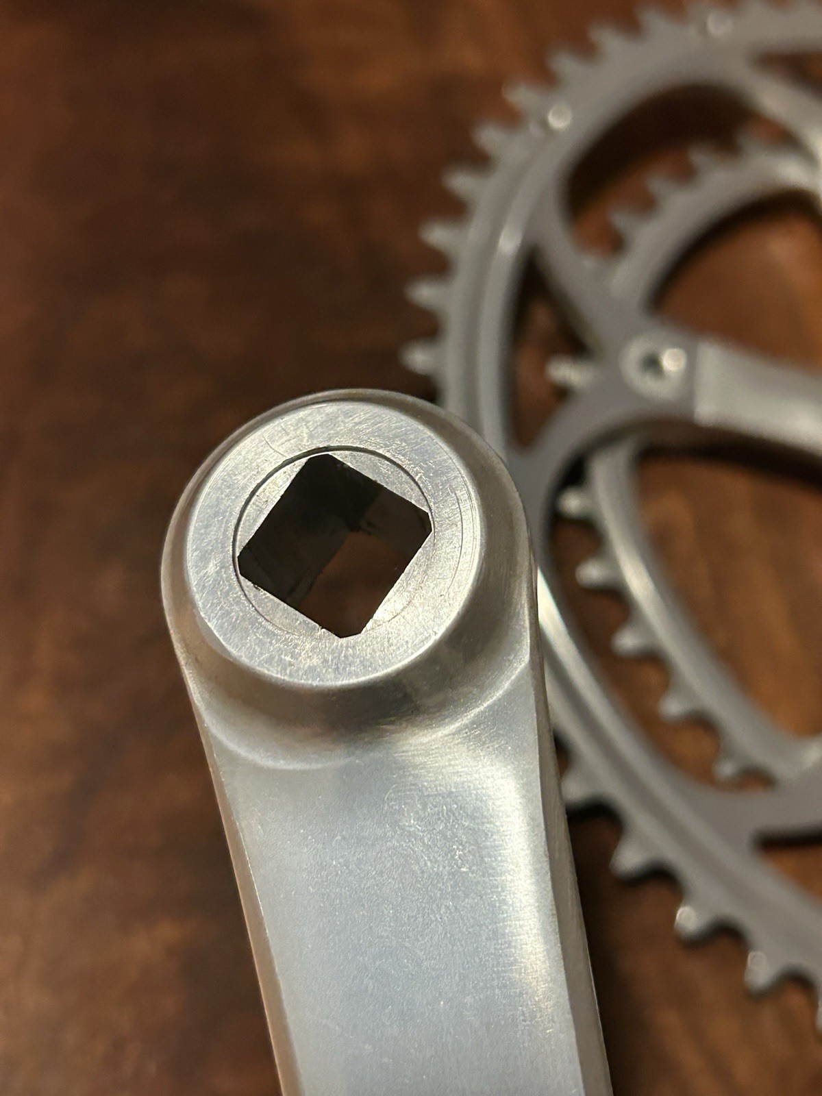 Vintage Shimano Dura Ace FC-7410 Crankset 170 mm 53-39T 7400 Road Ti Crank Bolts