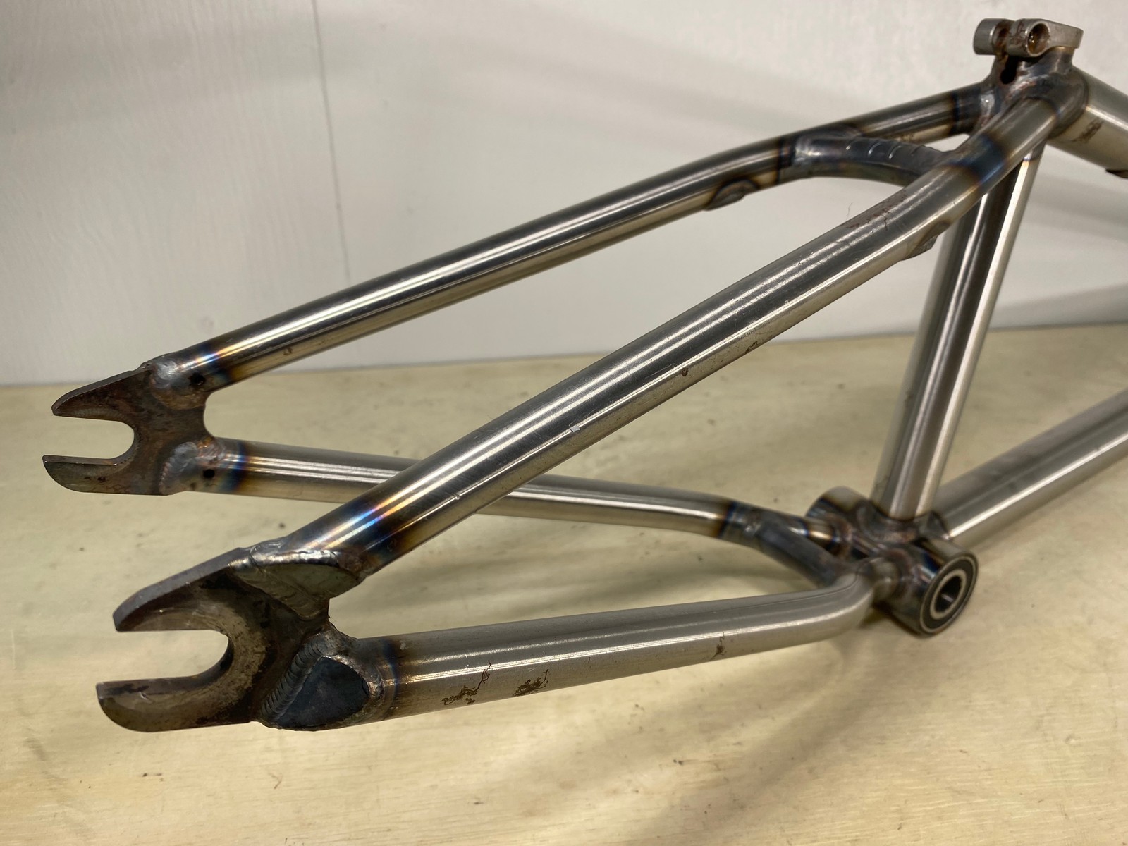 Cult OS V3 BMX Frame – Raw 20.75”