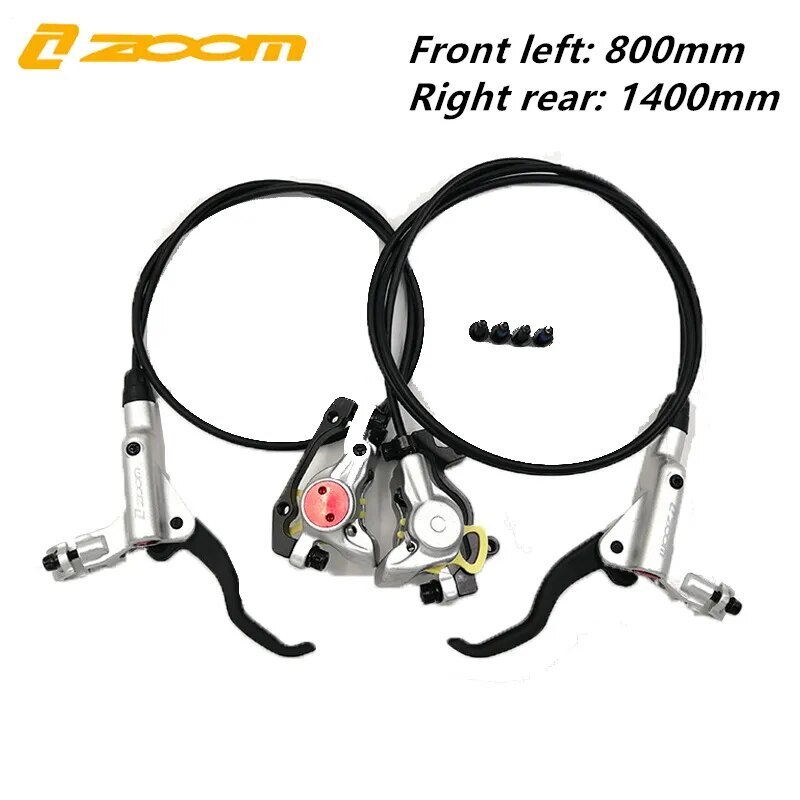 800mm/1400mm MTB Bicycle Left Front Right Rear Oil Pressure Hydraulic Disc Brake