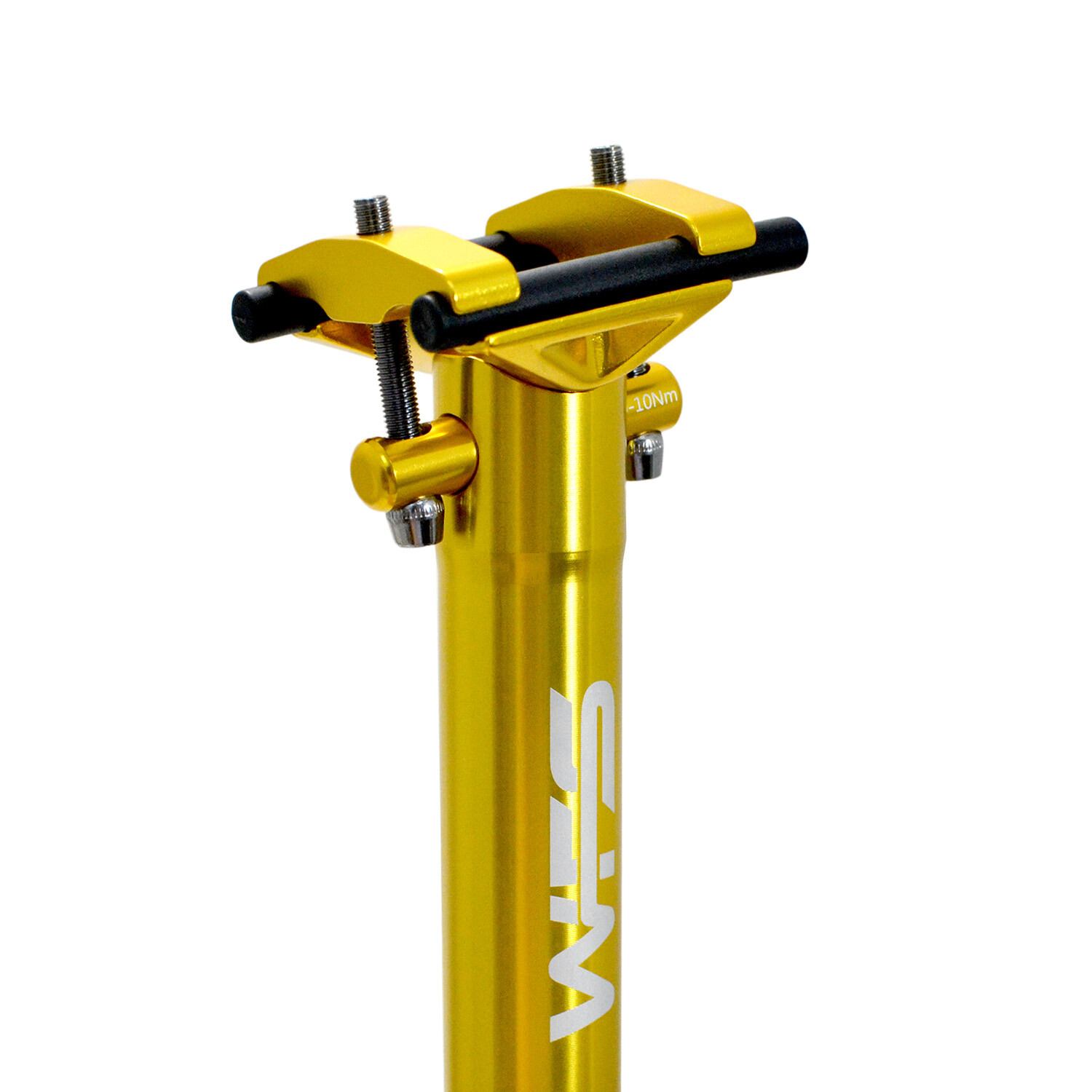 WFS Lightweight Alloy One Piece Seatpost, 27.2 X 350mm, Gold