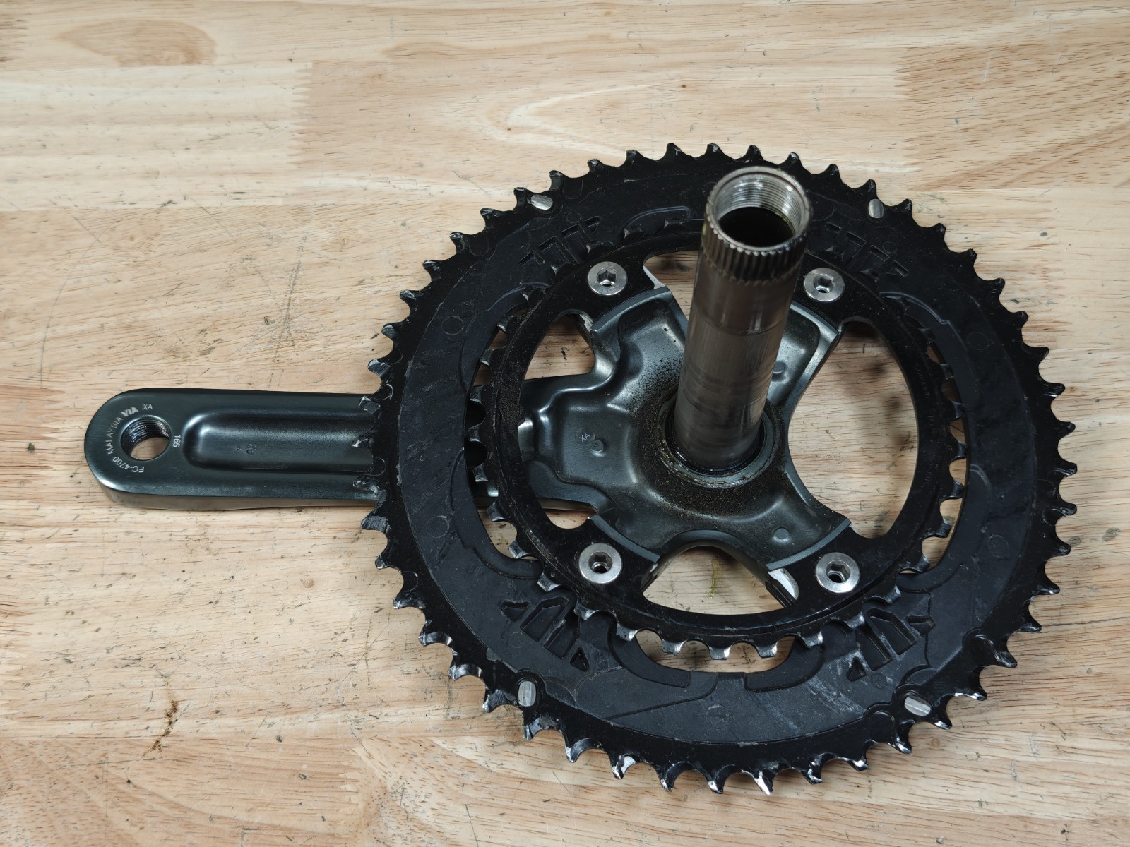 Shimano Tiagra FC-4700 Crankset 10-Speed 165mm 10S 50/34 T Gray