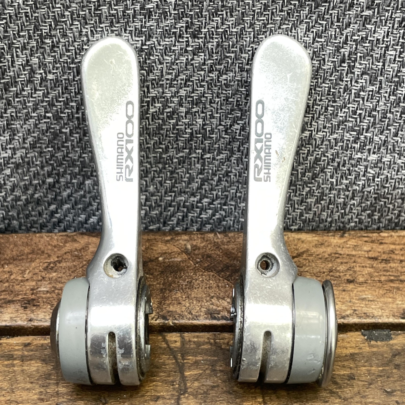 Vintage Shimano RX100 Shifters SL-A550 7s Down Tube Light Action SIS Index