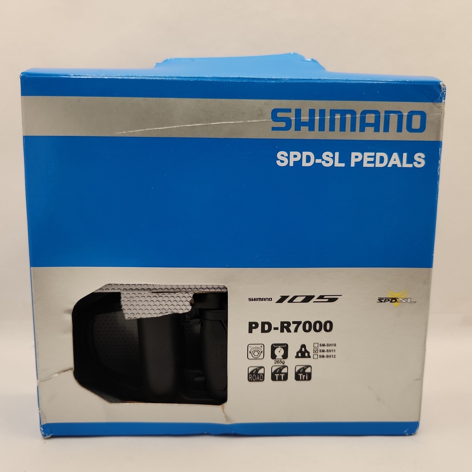 NEW Shimano PD-R7000 SPD-SL Clipless Road Bike Pedals – Black