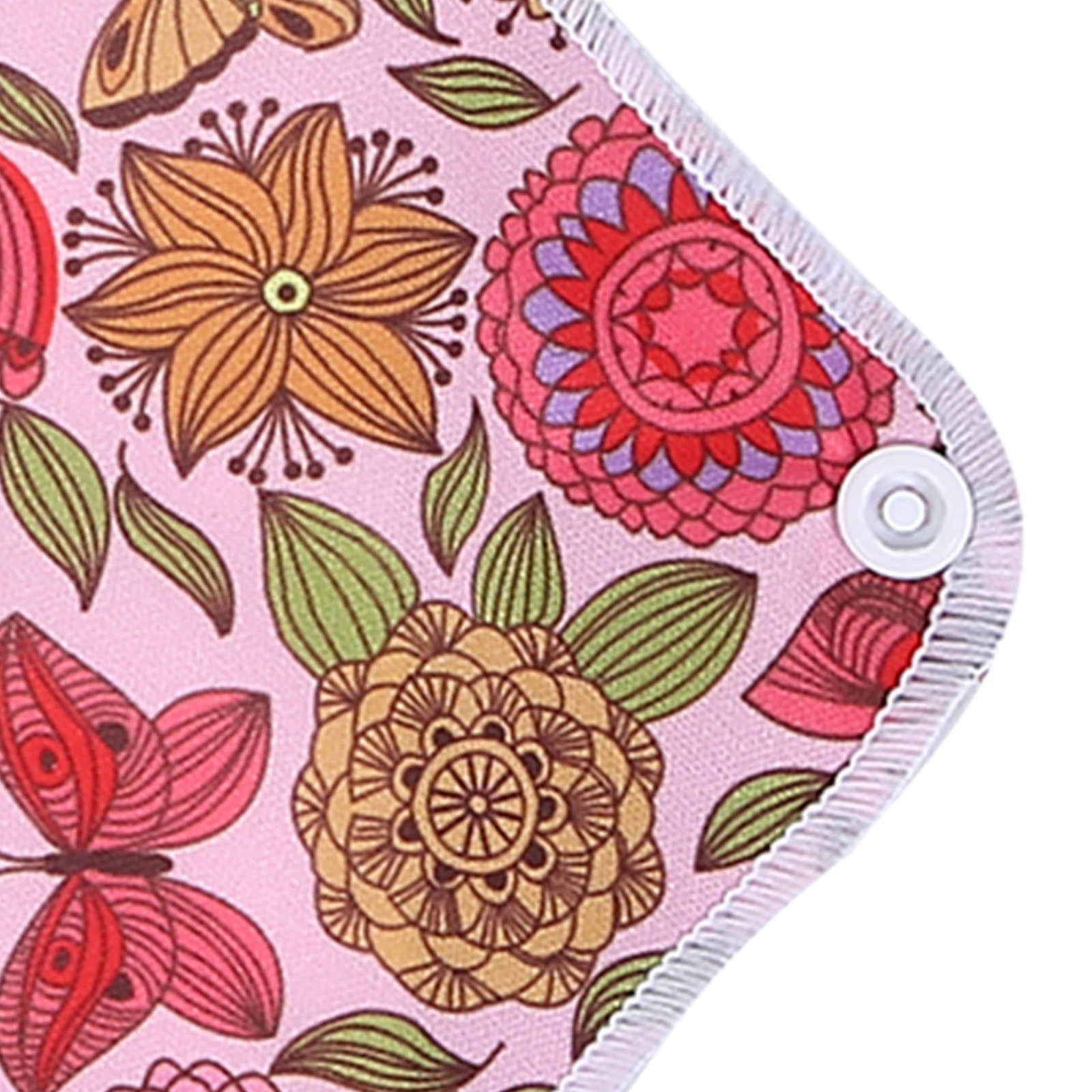 Menstrual Pad Reusable Waterproof Bamboo Charcoal Fiber Cloth Washable Women BEA