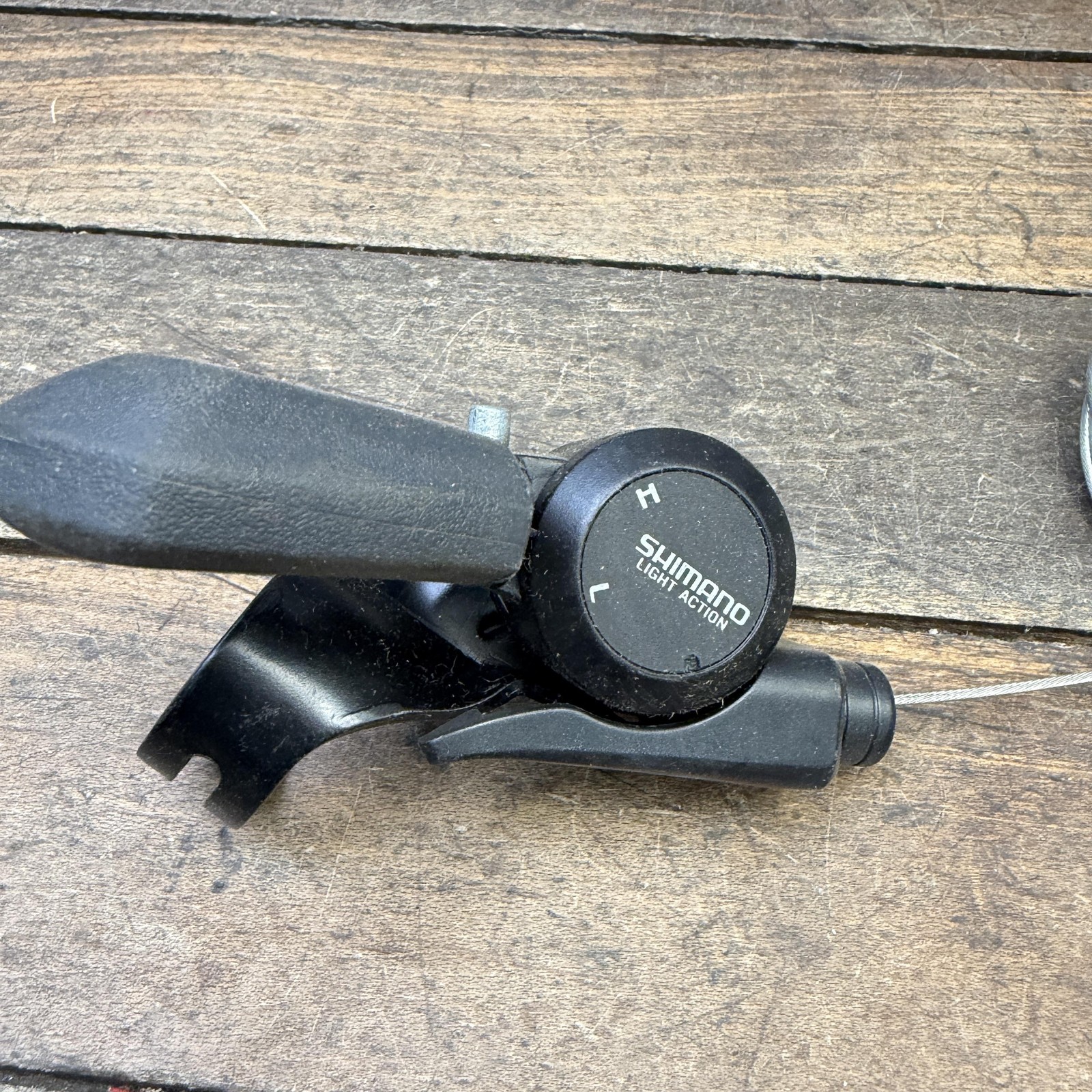 Vintage Shimano SL-MS41 Left Light Action Thumb Shifter NOS MTB Friction Japan