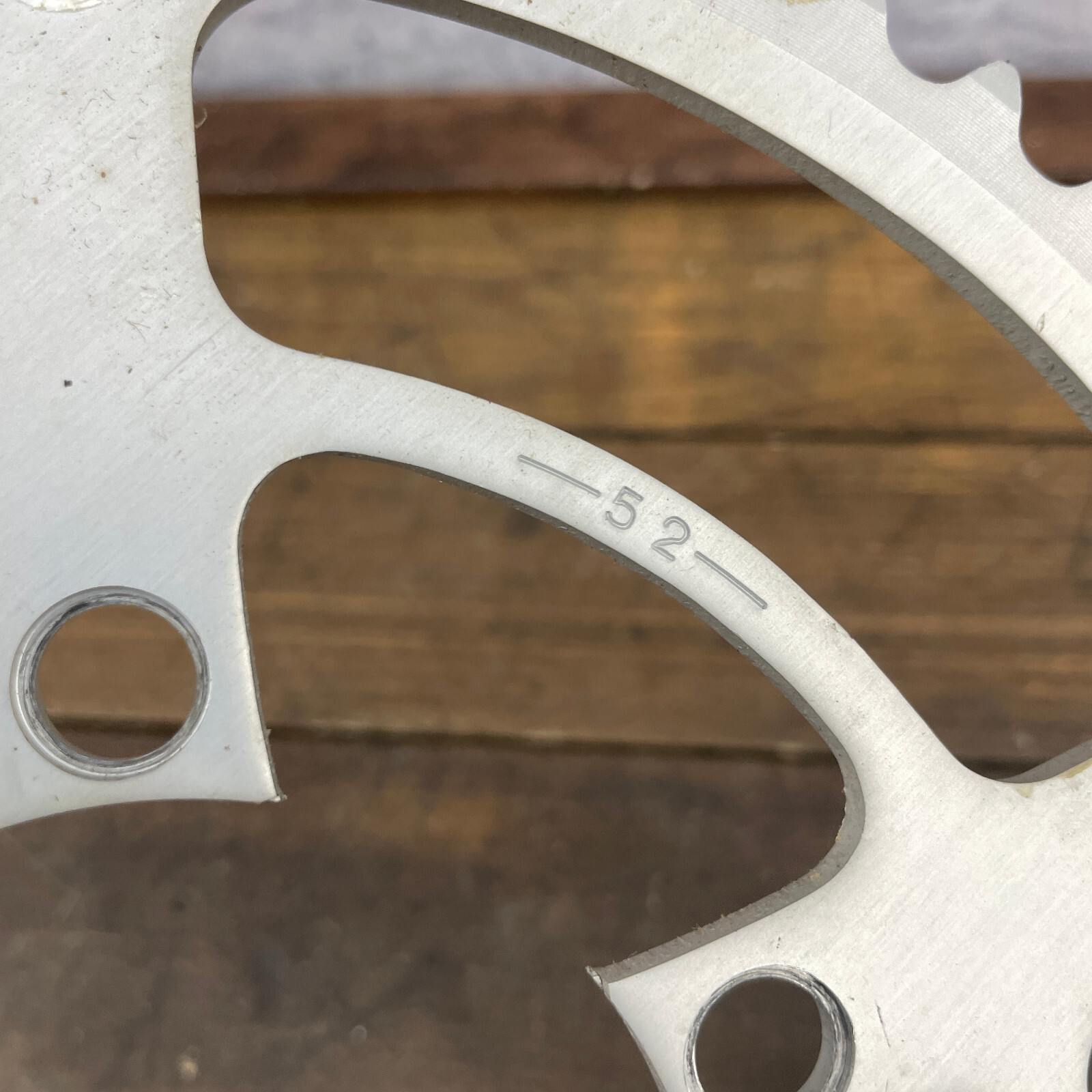 Vintage SR Sakae Apex 52t Chainring NOS 86 BCD 52 Tooth Stronglight Sprocket