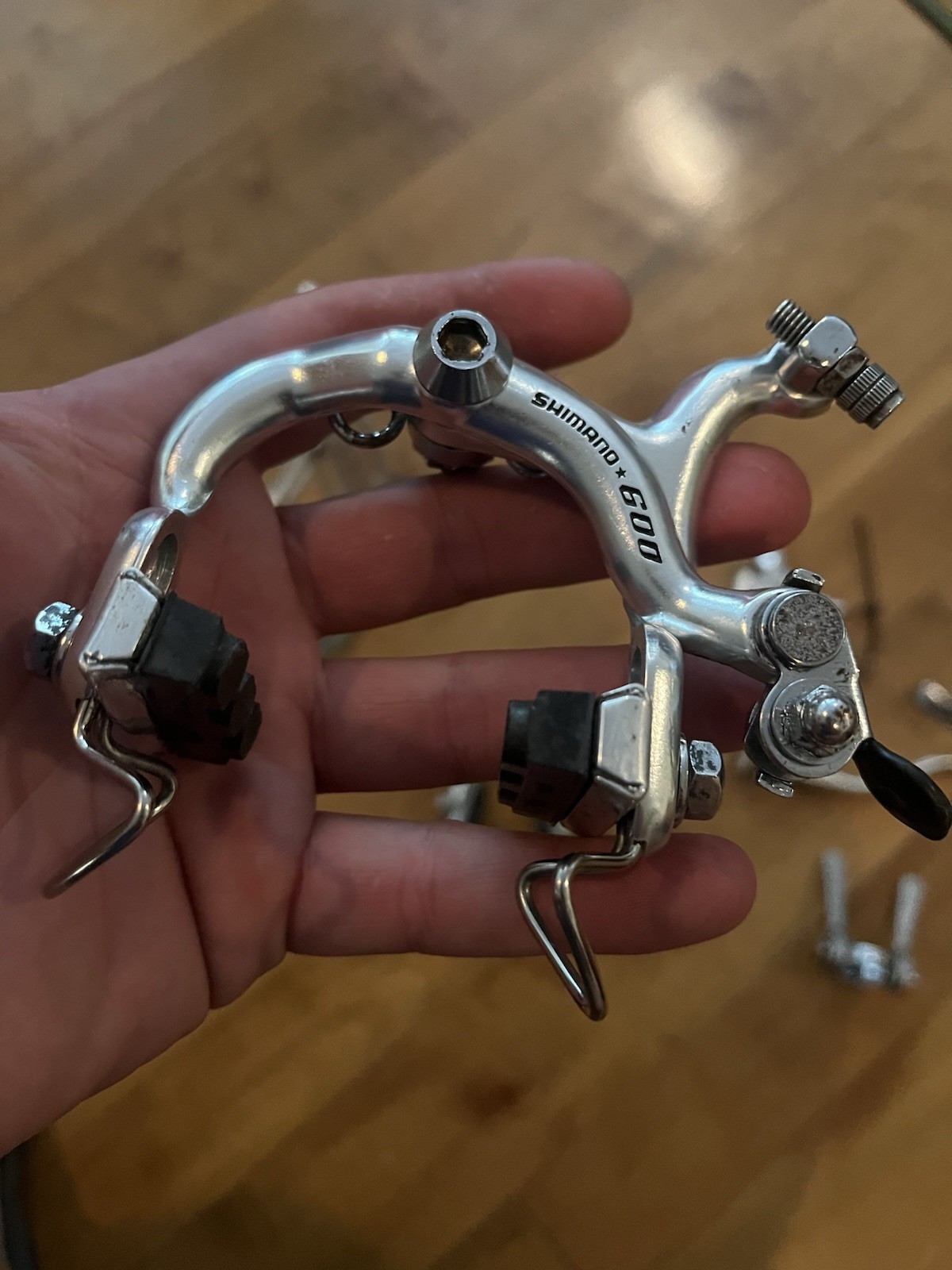 Shimano 600 Arabesque Vintage Groupset Minus Rear Derailleur Good Condition