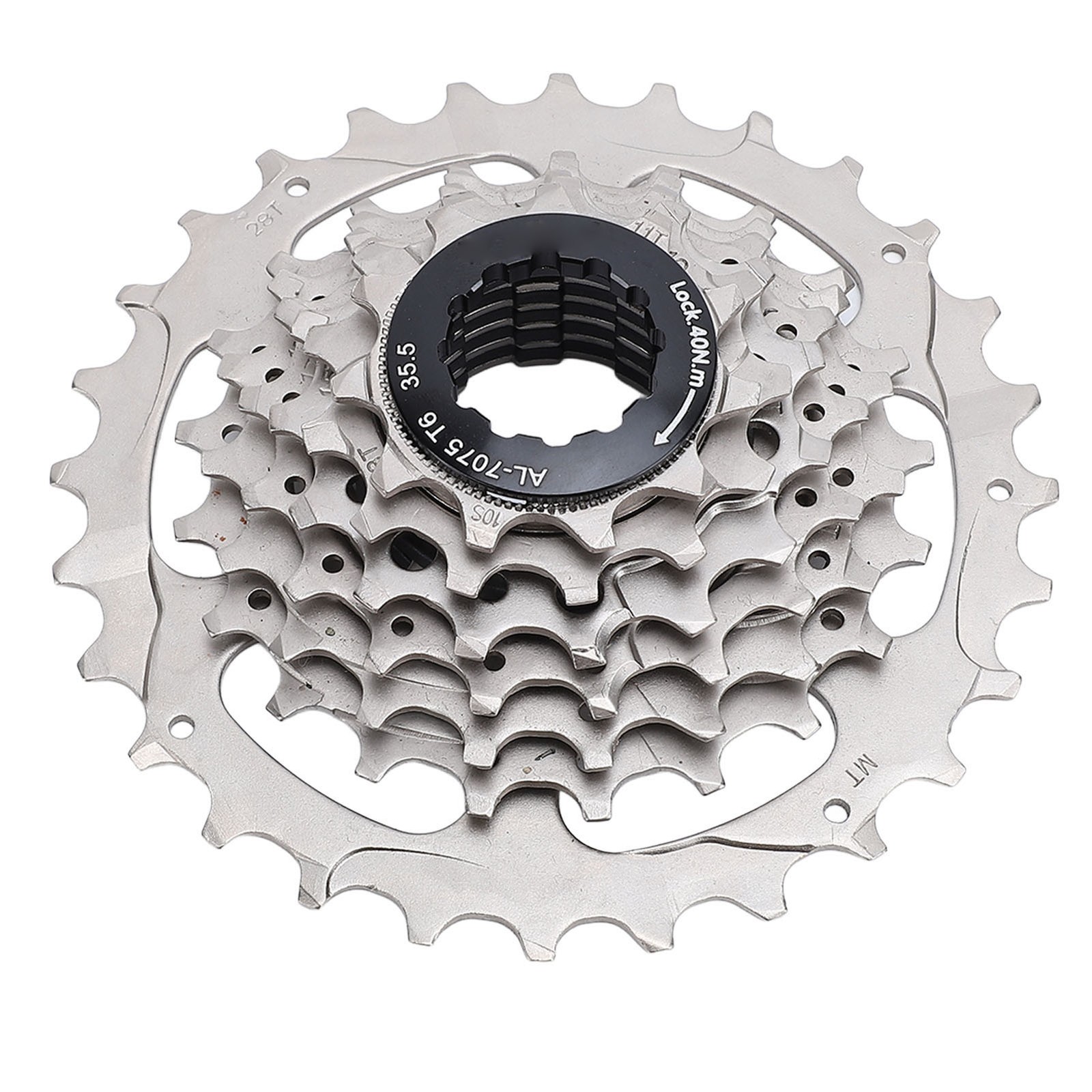 Bike Cassette 7 Speed Stainless Steel Aluminum Alloy Low Noise Bicycle Cass DVGD