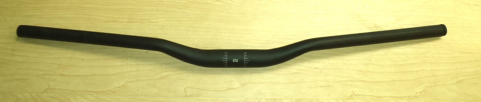 BLACK 6061 ALUMINUM 740mm RISER HANDLEBAR BICYCLE BIKE PARTS 168-6