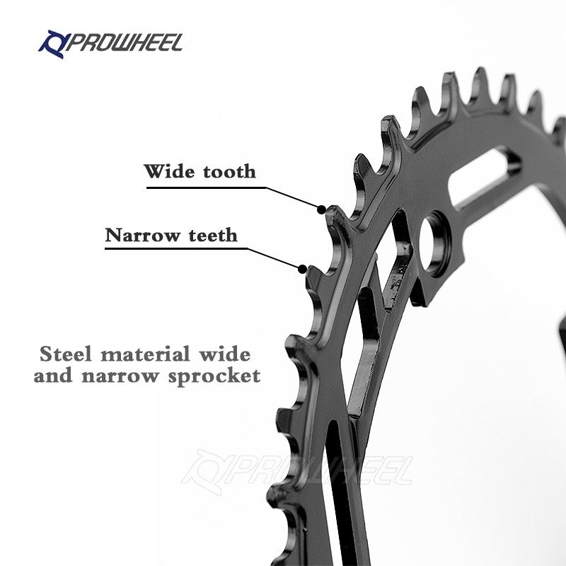 PROWHEEL FD04 104BCD Steel Single Chainring Narrow Wide Chainwheel Mountain Bike