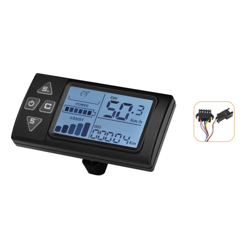 Brushless Controller Display Kit for Electric Bike Scooter 36V 48V 15A Power