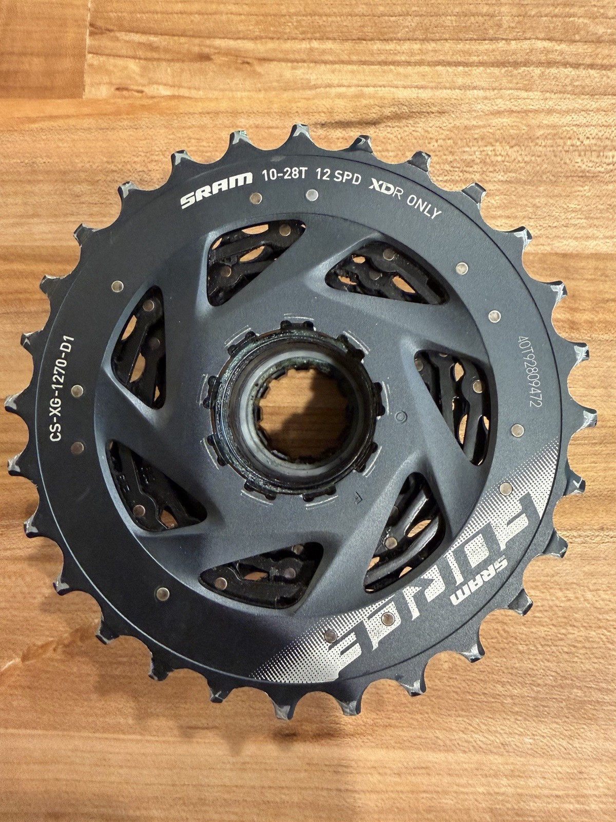 SRAM Force CS-XG-1270-D1 Road Cassette 10-28T 12-Speed XDR