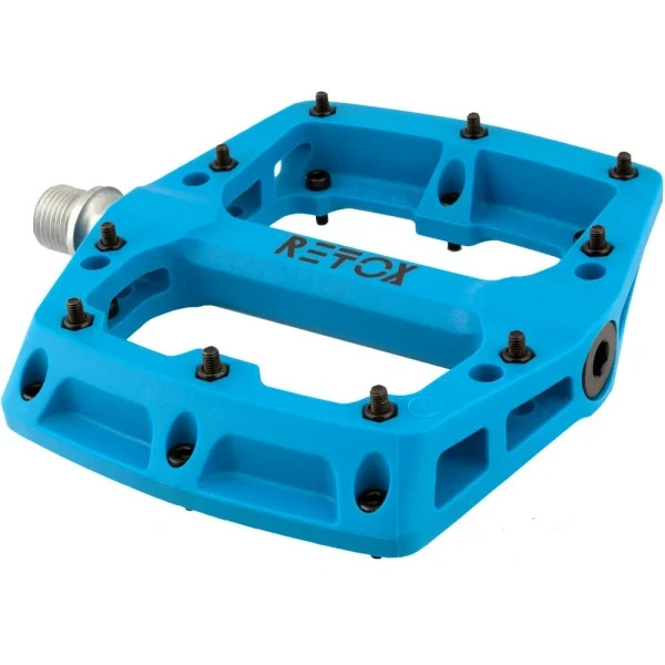 Origin8 BMX Pedals, OLDSCHOOL GT BMX SE 9/16 RETOX SEALED BEARING PC BLUE SET