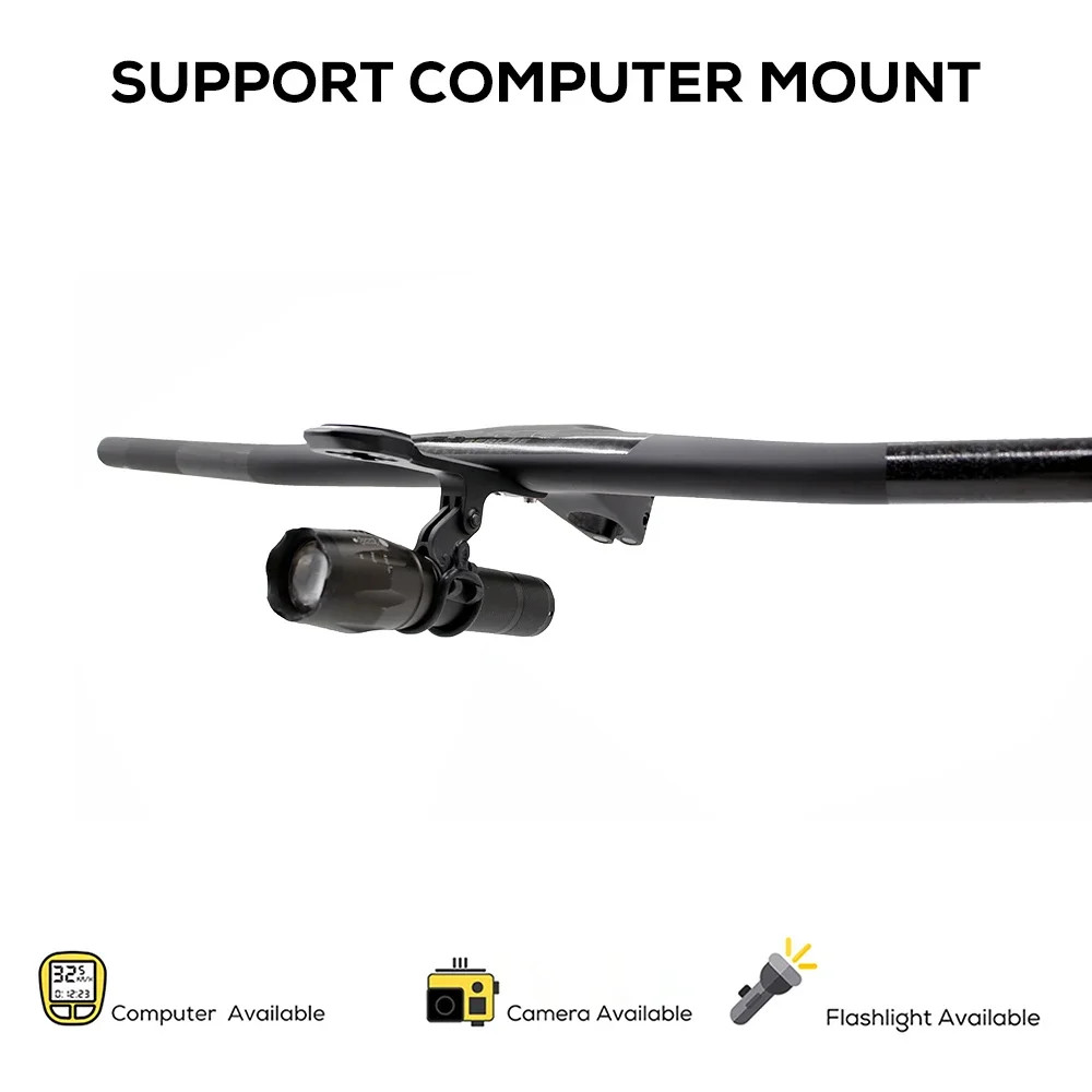 MTB Carbon Handlebar Stem -20° Degree 720/740/760mm for XC Mountain Racing Bike