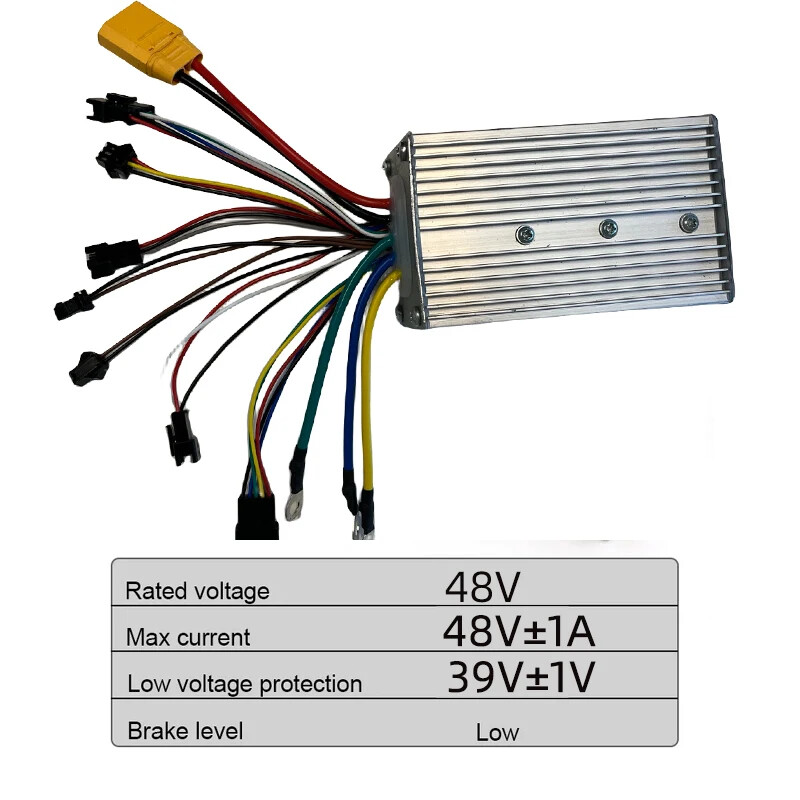 48V 250-2000W MTB Electric Bike Front/Rear Brushless Motor Wheel Waterproof Plug