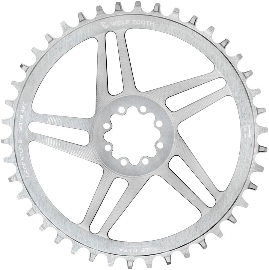 SRAM 8-Bolt Direct Mount Chainrings – Wolf Tooth Direct Mount Chainring – 42t,