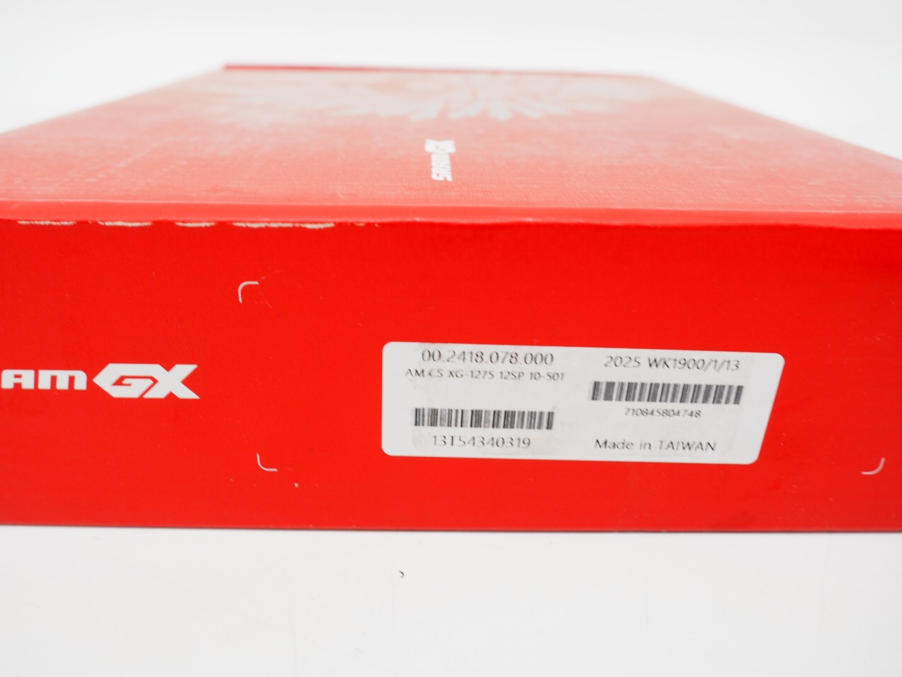 New! SRAM GX Eagle Cassette CS XG 1275 12 Speed Black 10-50t XD Compatible