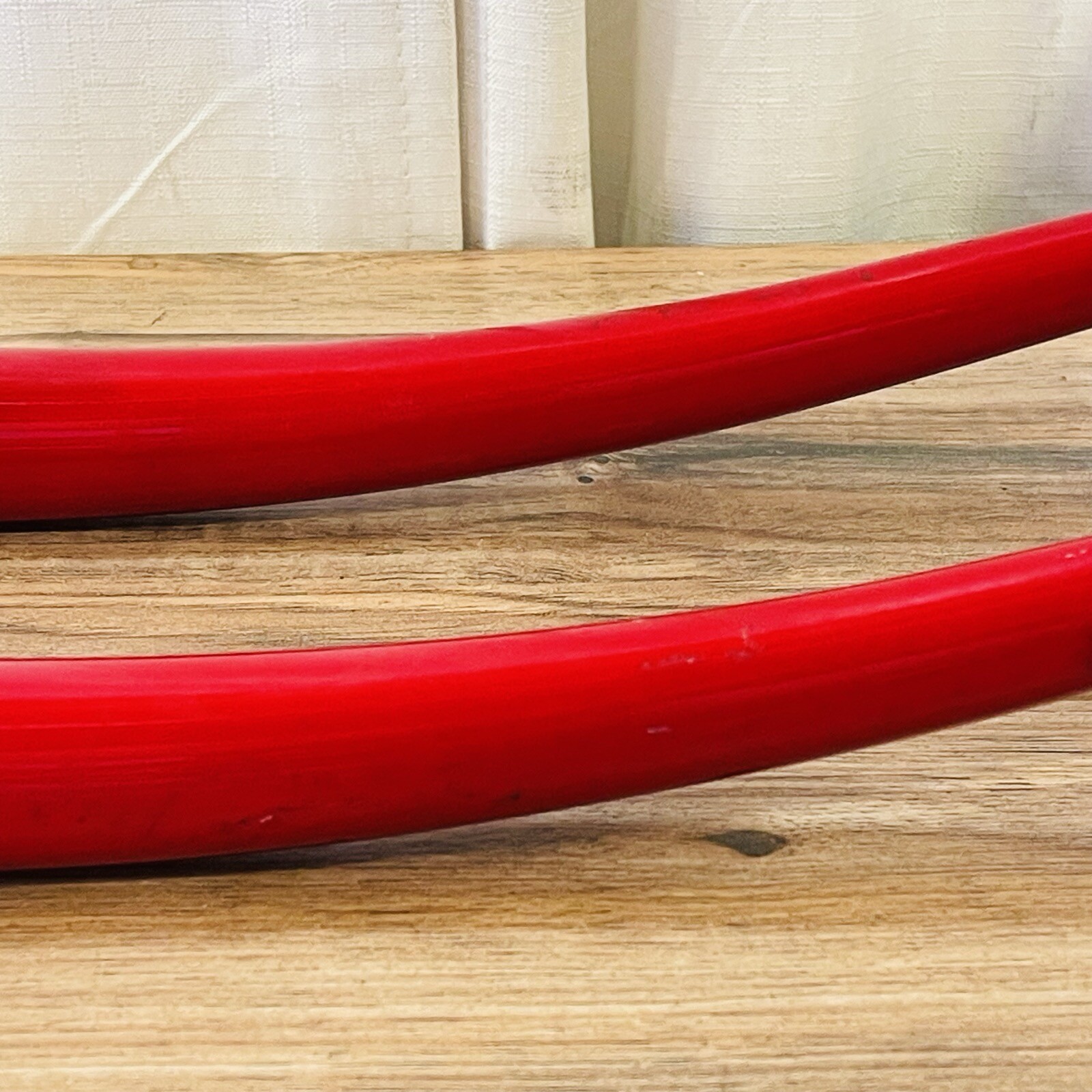 Trek Full Chromoly Steel MTB Fork 1-Inch Threaded 26 188 Steerer 395 AtoC Red 