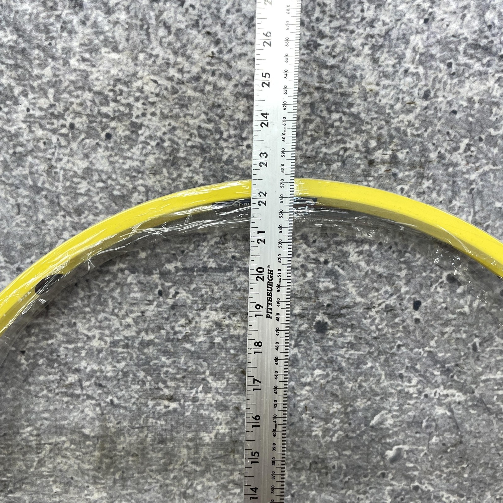 Velocity Synergy 650c Rim 36H Yellow Clincher Alloy Australia Road Gravel